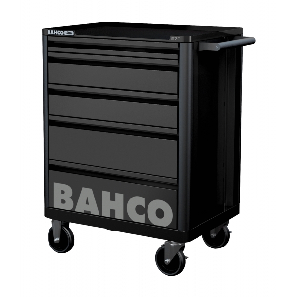 BAHCO 5 fiókos üres szerszámkocsi (RAL-9005) fekete