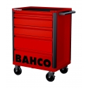 BAHCO 5 fiókos üres szerszámkocsi (RAL-3001) piros