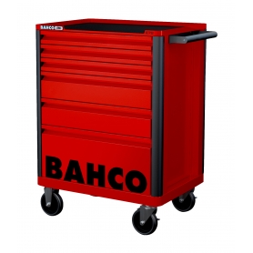 BAHCO 72 line 6 fiókos üres szerszámkocsi (RAL-3001) piros