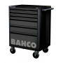 BAHCO 72 line 6 fiókos üres szerszámkocsi (RAL-9005) fekete