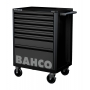 BAHCO E72 line 7 fiókos üres szerszámkocsi (RAL-9005) fekete