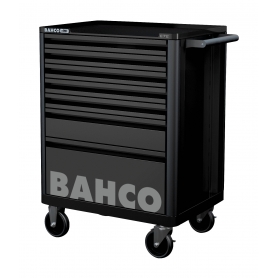 BAHCO E72 line 7 fiókos üres szerszámkocsi (RAL-9005) fekete