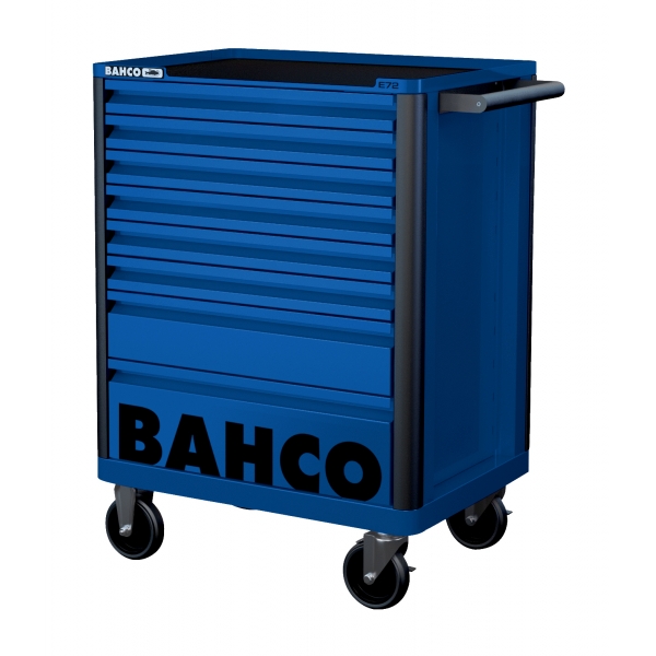 BAHCO E72 line 8 fiókos üres szerszámkocsi (RAL-5002) kék