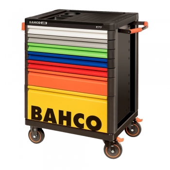 BAHCO E72 line 7 fiókos üres szerszámkocsi színes