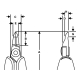 LINDSTROM RX Csípőfogó, vágási kapacitás: 0,1-0,6mm