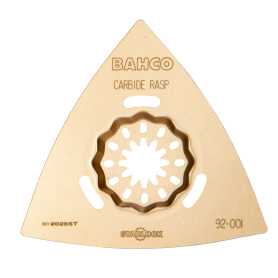 BAHCO Starlock Multitool - keményfém csiszolólap, 80 mm