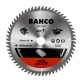 BAHCO (anno SANDVIK) Körfűrész tárcsa vidiás, 140 mm, finom vágáshoz fára, XF extra sűrű fogazattal