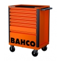 BAHCO E72 line 7 fiókos üres szerszámkocsi (RAL-2009) narancssárga