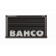 BAHCO 4 fiókos üres felsőszekrény (RAL-9005) fekete