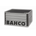 BAHCO 4 fiókos üres felsőszekrény (RAL-9022) szürke