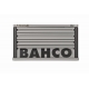 BAHCO 4 fiókos üres felsőszekrény (RAL-9022) szürke