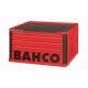BAHCO 4 fiókos üres felsőszekrény (RAL-3001) piros
