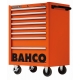 BAHCO C75 8 fiókos üres szerszámkocsi (RAL-2009) narancssárga