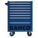 BAHCO C75 8 fiókos üres szerszámkocsi (RAL-5002) kék