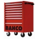 BAHCO C75 8 fiókos üres szerszámkocsi (RAL-3001) piros