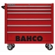 BAHCO C75 XXL 6 fiókos üres szerszámkocsi (RAL-3001) piros