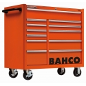 BAHCO C75 12 fiókos üres szerszámkocsi (RAL-2009) narancssárga