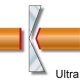 LINDSTROM RX Elektronikai fogó, ovális fejű, vágási kapacitás: 0,1-1,0mm