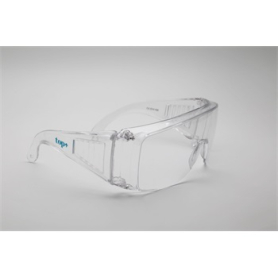 TOP SC-203 polikarbonát védőszemüveg, karcmentes, dioptriás szemüveg felett viselhető