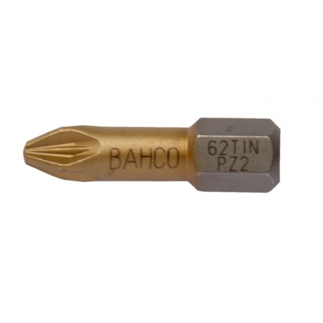 BAHCO Titán bit PZ1 csavarokhoz 25mm,bliszteres csomagolásban, 2db/csomag