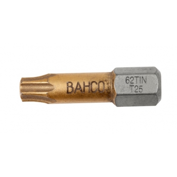 BAHCO Titán bit TORX®10 csavarokhoz, 25mm, bliszteres csomagolásban, 2db/csomag