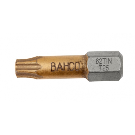 BAHCO Titán bit TORX®15 csavarokhoz, 25mm, bliszteres csomagolásban, 2db/csomag
