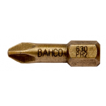 BAHCO Bliszteres csomagolású bitek, 2 darabos, PH1 gyémánt bit 25mm.