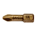 BAHCO Bliszteres csomagolású bitek, 2 darabos PZ1 gyémánt bit 25mm.