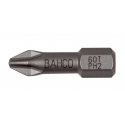 BAHCO Torziós bit, PH1 csavarokhoz, 25mm, bliszteres csomagolásban 2bit/doboz
