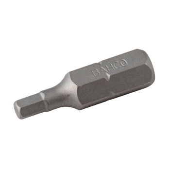 BAHCO 5/16" Bit imbuszfejű csavarokhoz, H10, belső kulcsnyílású, bliszteres kiszerelés, 2 bit/csomag, 30mm