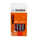 BAHCO ERGO™ Szigetelt Slim csavarhúzó készlet, lapos-PH (5 részes)