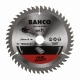 BAHCO (anno SANDVIK) Körfűrész tárcsa vidiás, 165 mm, finom vágáshoz fára, XF extra sűrű fogazattal