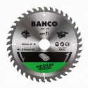 BAHCO (anno SANDVIK) Körfűrész tárcsa vidiás, 210 mm, finom vágáshoz fára, XF extra sűrű fogazattal