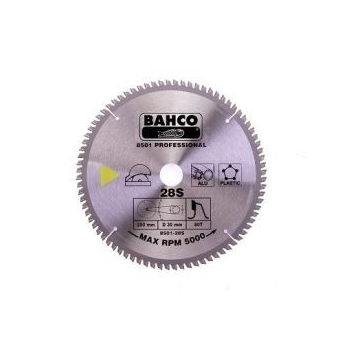 BAHCO (anno SANDVIK) Körfűrész tárcsa vidiás, 216 mm, Alumíniumhoz és Műanyaghoz