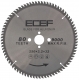 ECEF Vídiás Alumínium vágó Körfűrész tárcsa álló gépekhez, 350 mm Fogszám: 108