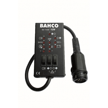 BAHCO Elektromos tesztelő 13 tűs csatlakozó 12V