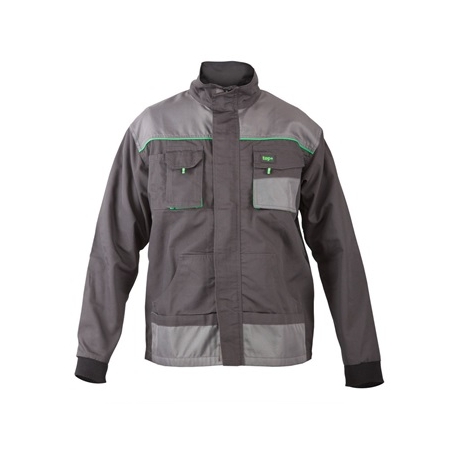 TOP GREEN Jacket (TOP010) munkakabát, 65% poliészter, 35% pamut, 270gr/m2. Méret: XXL