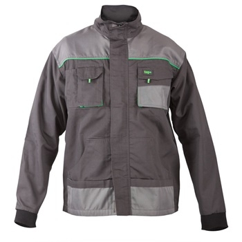 TOP GREEN Jacket (TOP010) munkakabát, 65% poliészter, 35% pamut, 270g/m2. Méret: S