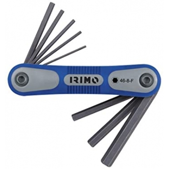 IRIMO Összecsukható imbuszkulcs készlet, 1,5-8 mm, 8 részes