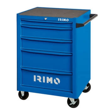 IRIMO 5 fiókos üres szerszámkocsi (RAL-5002) kék