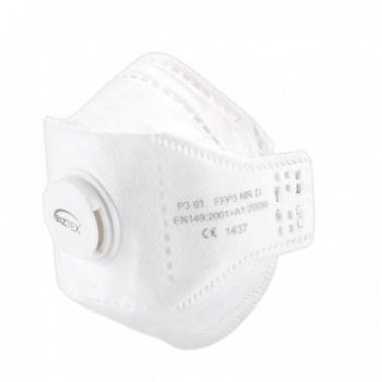 FFP3 szelepes légzésvédő maszk P391 PORTWEST Szín: fehér, Méret: -