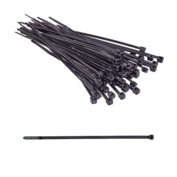 Kábelkötegelő Nylon 370x3,6mm Fekete UV álló