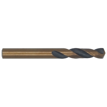 ECEF Rövid fémcsigafúró Gold-Black, HSS-G, 10,00X89 mm 130° DIN1897