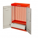 BAHCO 2 ajtós fali szekrény (piros)