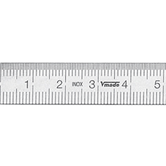 Acélvonalzó 13 mm B-J (B típus)