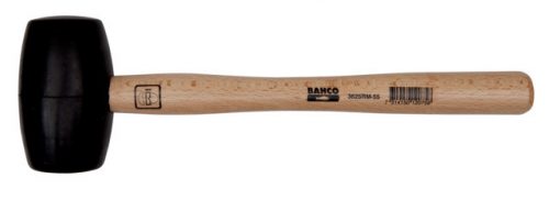 BAHCO Gumikalapács, 250g, 320mm, fej: 55x90mm