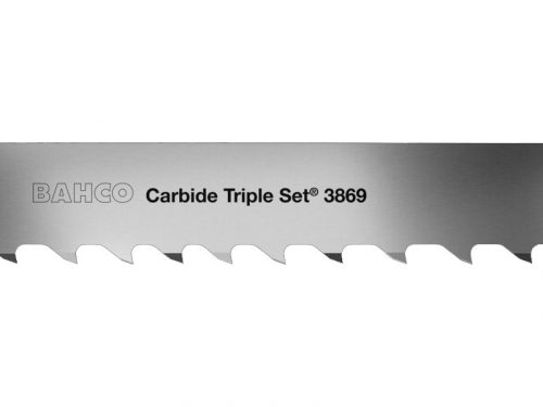 5700 mmx27-0.9-TS-3, BAHCO szalagfűrészlap 3869-Carbide Triple Set® TS