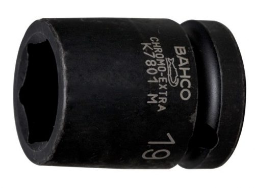 BAHCO 1/2” Gépi dugókulcs, Hex, 24mm