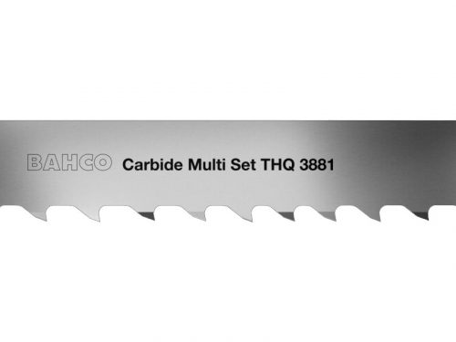 4100 mmx34-1.1-THQ-2/3, BAHCO Bi-metal szalagfűrészlap 3881-Carbide Multi Chip THQ