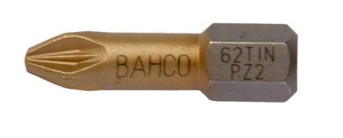 BAHCO Titán bit PZ2 csavarokhoz, 25mm, 2db/csomag